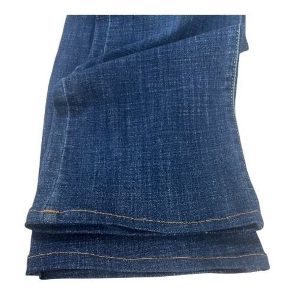 Levi’s Women Blue Denim Jeans Classic Bootcut Size 14 Stretch Embroidered - Picture 9 of 14